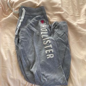 Gray Hollister Sweatpants